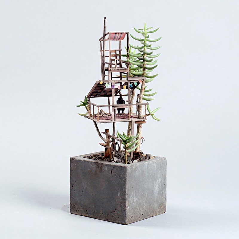 treehouses for house plants by jedediah corwyn voltz (7)