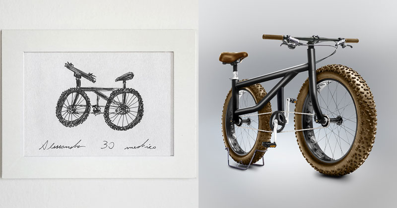 race bicyclist sketch - Stock Illustration [66667946] - PIXTA