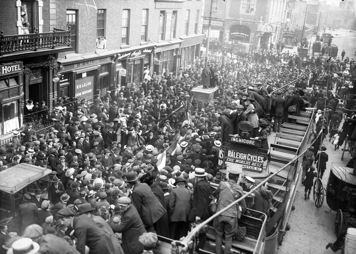 vintage High Res Photos of Dublin from 100 Years Ago (10)