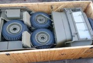 Picture of the Day: A Military Jeep Neatly Packed in a Crate