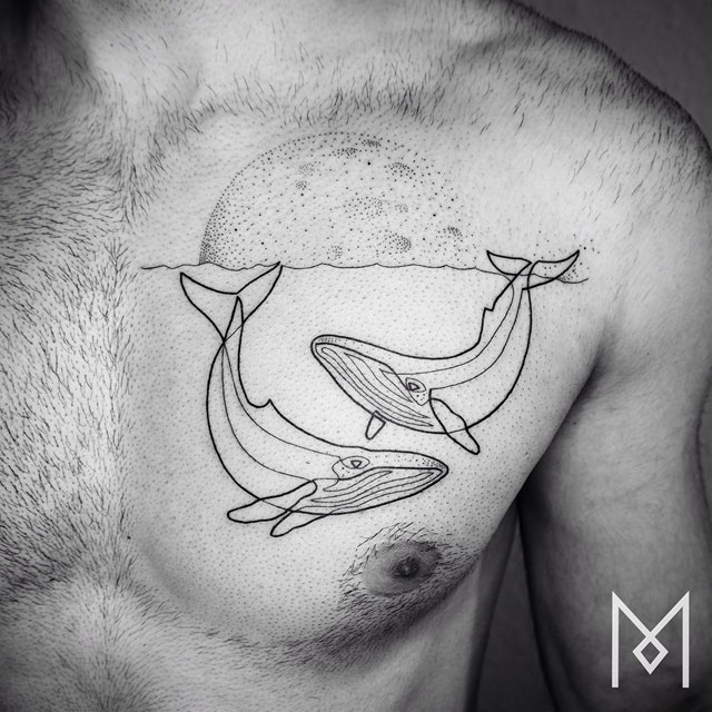 one line tattoos by mo ganji (7)