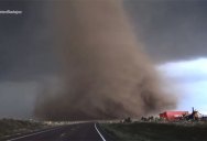 Terrifying Extreme Close-Up Video of Tornado Outside Wray, Colorado