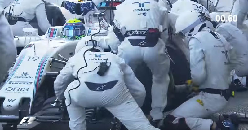The Fastest F1 Pit Stop Ever (1.92 seconds)