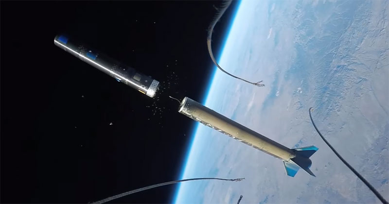 This First-Person View of a Rocket Launch to Space is Incredible
