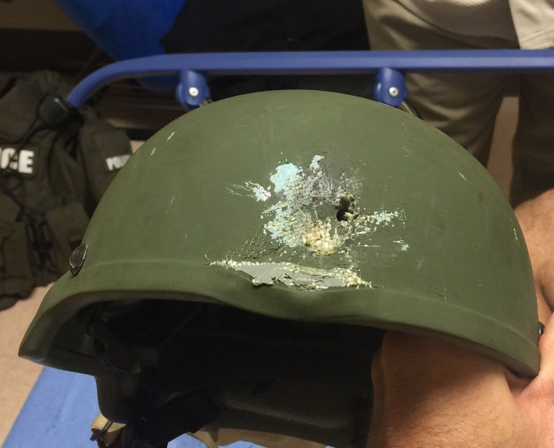Kevlar Helmet Saves Officer's Life During Shootout With Orlando Killer
