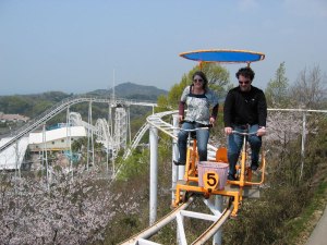 sky cycle pedal powered rolloer coaster japan 3 sky cycle pedal powered rolloer coaster japan (3)