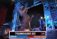 So a T-Rex Was Just On American Ninja Warrior