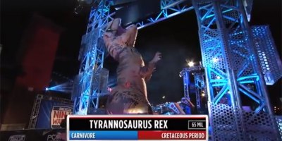 So a T-Rex Was On American Ninja Warrior