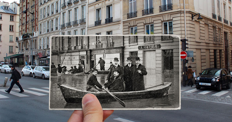 Then and Now: The 1910 Great Flood of Paris vs 2016 Floods