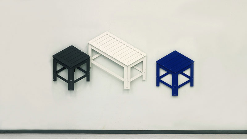 Collapsible Furniture Hangs on Your Wall When Not In Use by Jongha Choi (2)