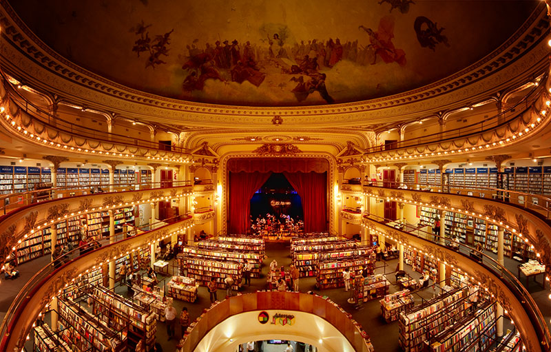 el ateneo grand splendid Buenos Aires Bookstore Inside 100-Year-Old Theatre (1)