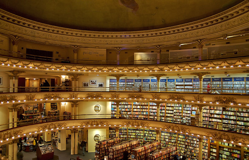el ateneo grand splendid Buenos Aires Bookstore Inside 100-Year-Old Theatre (13)