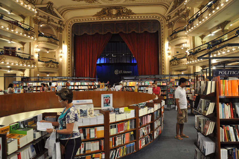 el ateneo grand splendid Buenos Aires Bookstore Inside 100-Year-Old Theatre (14)