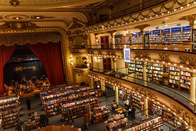 el ateneo grand splendid Buenos Aires Bookstore Inside 100-Year-Old Theatre (8)