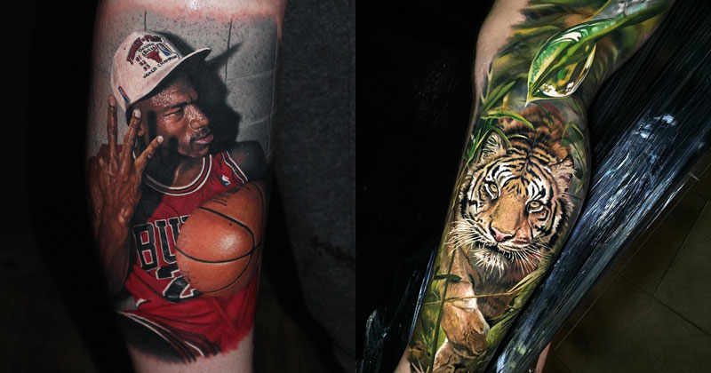 These Hyperrealistic Tattoos Look Like Photos Printed on Skin