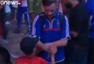 Young Portugal Fan Consoles Frenchman After Heartbreaking Loss