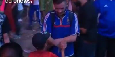 Young Portugal Fan Consoles Frenchman After Heartbreaking Loss