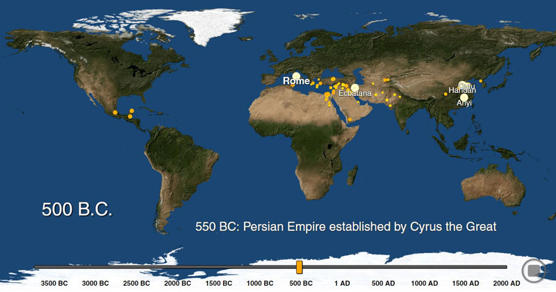 The History of Urbanization from 3700 BC - 2000 AD