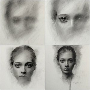 charcoal drawings by casey baugh 3 Charcoal Drawings by Casey Baugh (3)