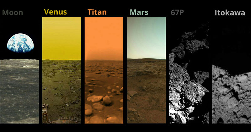 Every Extraterrestrial Body We Have Landed On and Photographed