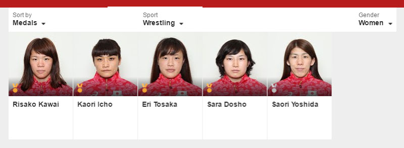 japanese womens wrestling team 2016 olympics rio The Japanese Wrestling Team and Their Coach Had the Best Celebrations at the Olympics