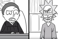 The State of Georgia vs Denver Fenton Allen, Re-Enacted Verbatim by Rick and Morty