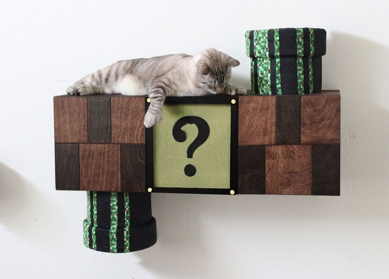 super mario cat furniture by catastrophic creations (1)