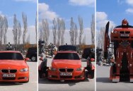 Turkish Engineers Build Full-Scale, Driveable BMW Transformer