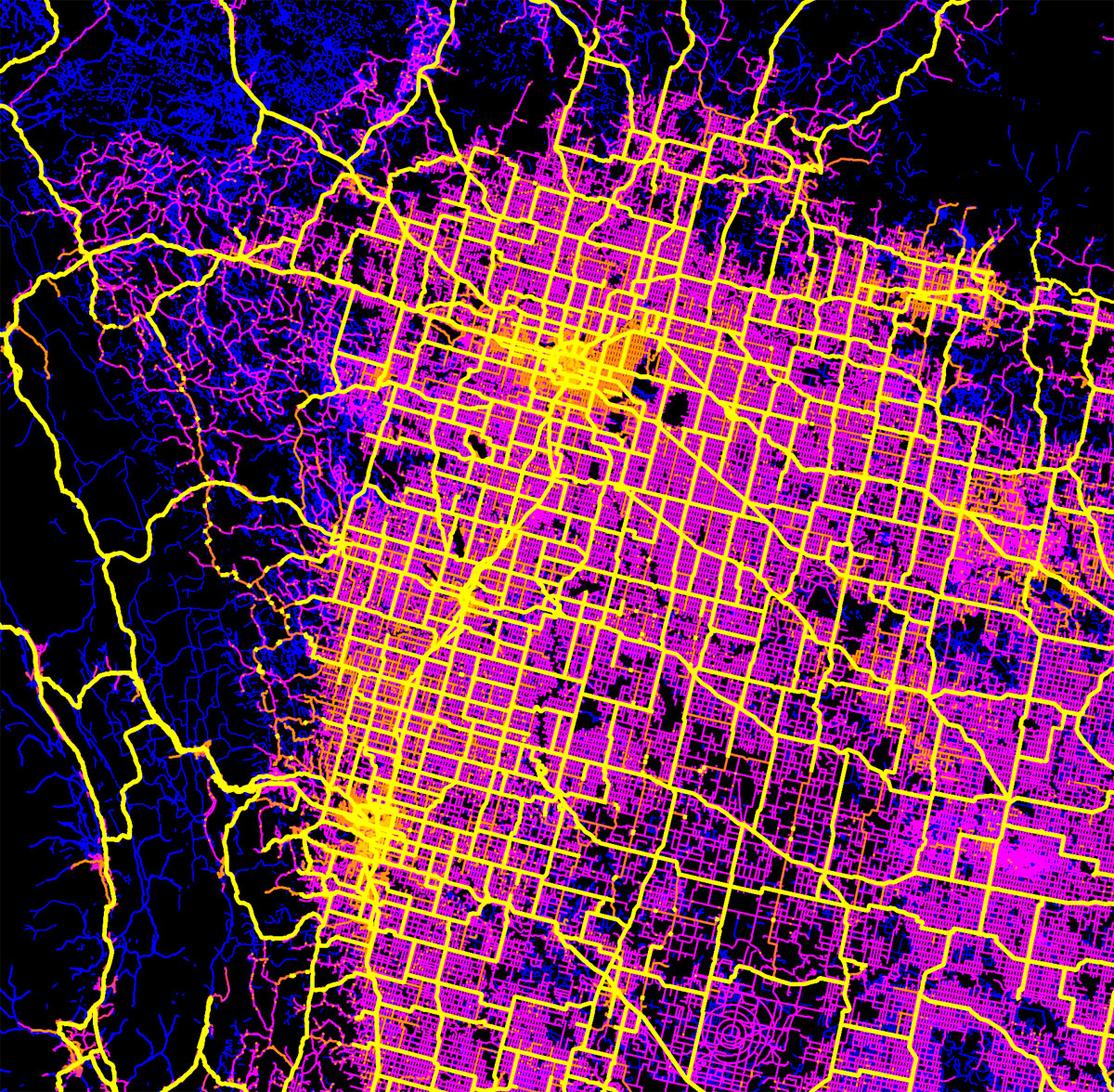 canada mapped by trails roads streets and highways by robbi bishop taylor 4 Canada Mapped by Trails, Roads, Streets and Highways