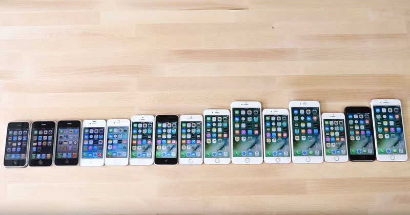 Speed Test Comparison of Every iPhone Ever