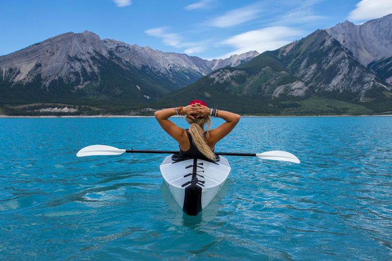 Picture of the Day: Kayaking in Nordegg, Canada