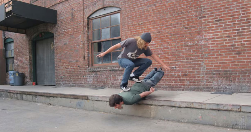 Stop Motion Human Skateboard (HD Remastered)
