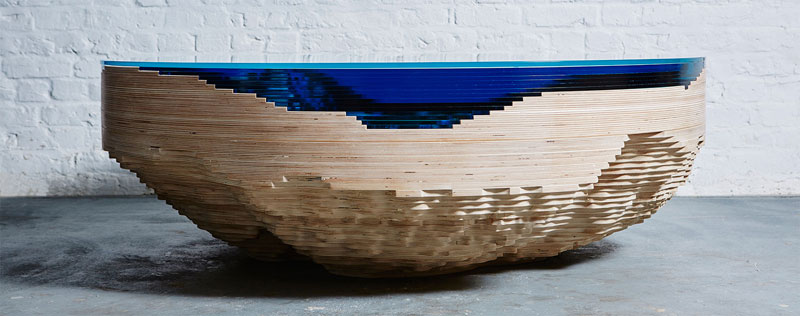 abyss horizon coffee table by christopher duffy 1 Abyss Horizon Coffee Table by Christopher Duffy