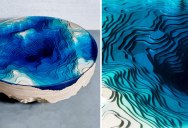 Abyss Horizon Coffee Table by Christopher Duffy
