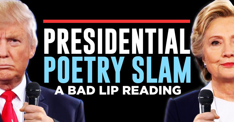 If the Trump Clinton Debate was a Poetry Slam