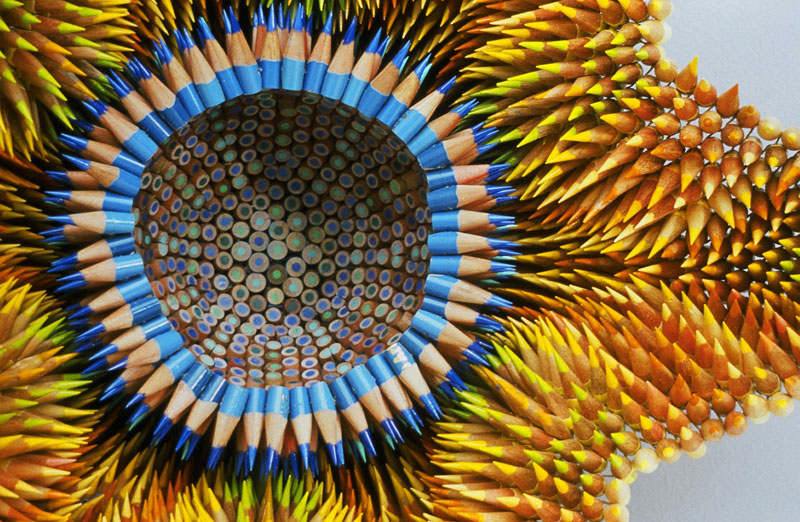 pencil sculptures by jennifer maestre 1 Jennifer Maestre Turns Ordinary Pencils Into Otherworldly Sculptures