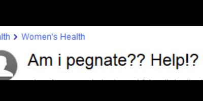 Am I Pegnate?