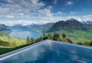 People are Calling This Rooftop Infinity Pool in the Swiss Alps the Stairway to Heaven