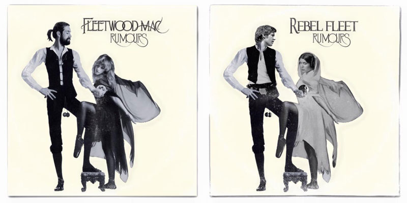 star wars album covers by steve lear why the long play face 35 If Star Wars Characters Were Musicians...