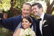 Tom Hanks Crashes Wedding Shoot in Central Park; Offers to be their Officiant