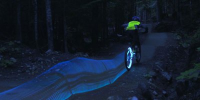These Guys Turned Their Mountain Bikes Into Tron Light Cycles