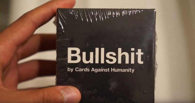 cards against humanity bullshit 2 Cards Against Humanity Continues to Troll Black Friday With Digging of Big, Stupid Hole