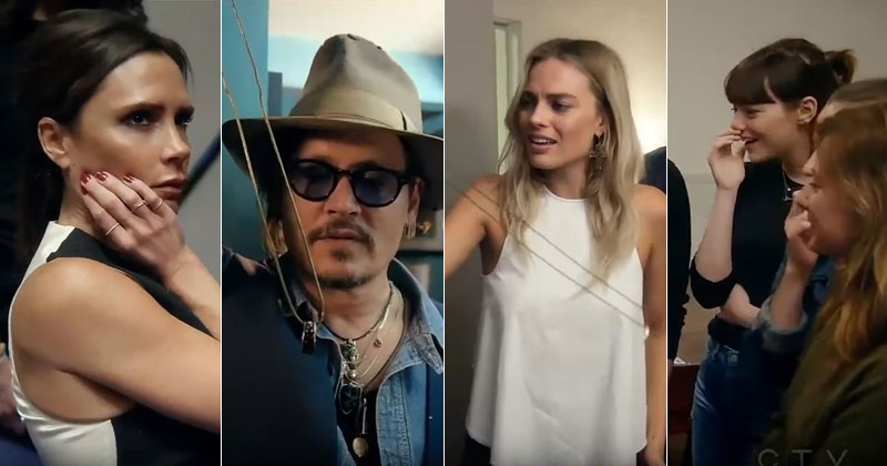 Margot Robbie, Emma Stone, Johnny Depp and More React to David Blaine's Crazy Ring Trick