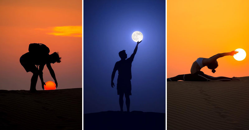 Desert, Sun, Moon by Dennis Stever (8 Photos)