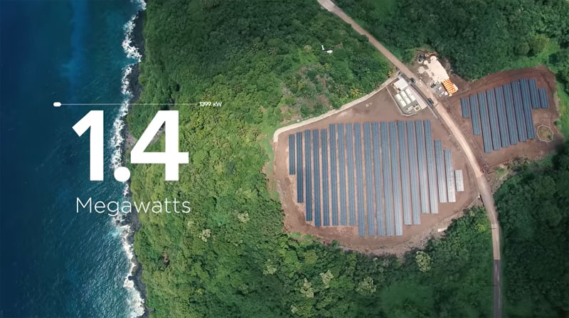 tesla powers entire island with solar energy 12 Tesla Just Powered a 600 Person Island With Renewable Solar Energy