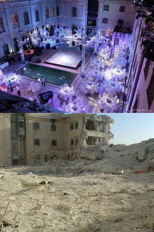 a syrian restaurant is posting before and after photos of aleppo and its heartbreaking 21 A Syrian Restaurant is Posting Before and After Photos of Aleppo and Its Heartbreaking
