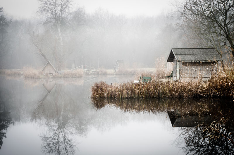 fishing lake in hungary looks frozen in time 4 This Hungarian Fishing Lake Looks Frozen in Time (11 Photos)
