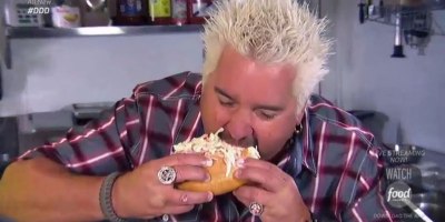 Someone Made a Video of Guy Fieri Eating to "Hurt" by Johnny Cash and Well, Here It Is