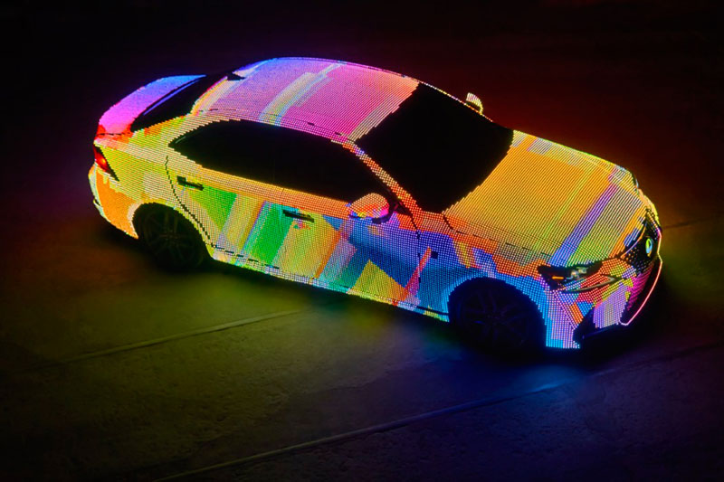 led lexus 3 This Lexus Wrapped in 42,000 LEDs is Definitely Not Street Legal