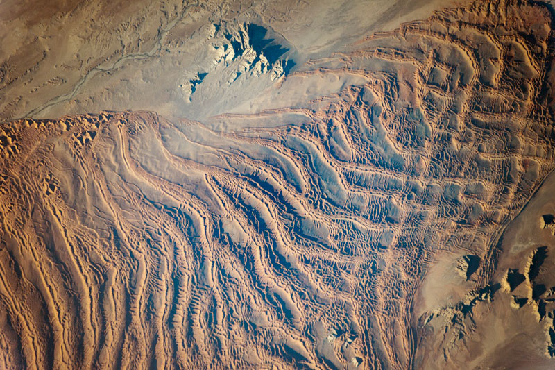 Picture of the Day: The Linear Dunes of the Namib Sand Sea from Space